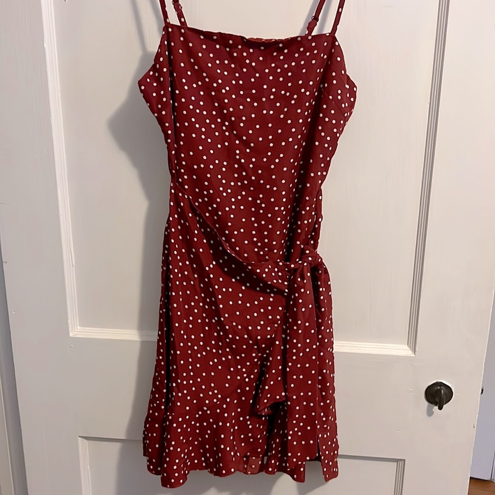 Wine colored Princess Polly sundress. Never worn, brand new with tag.
